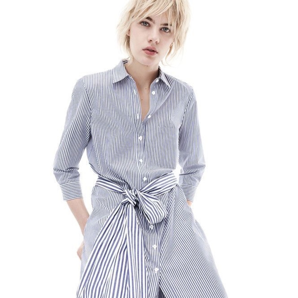 ZARA striped midi dress - Picture 1 of 5